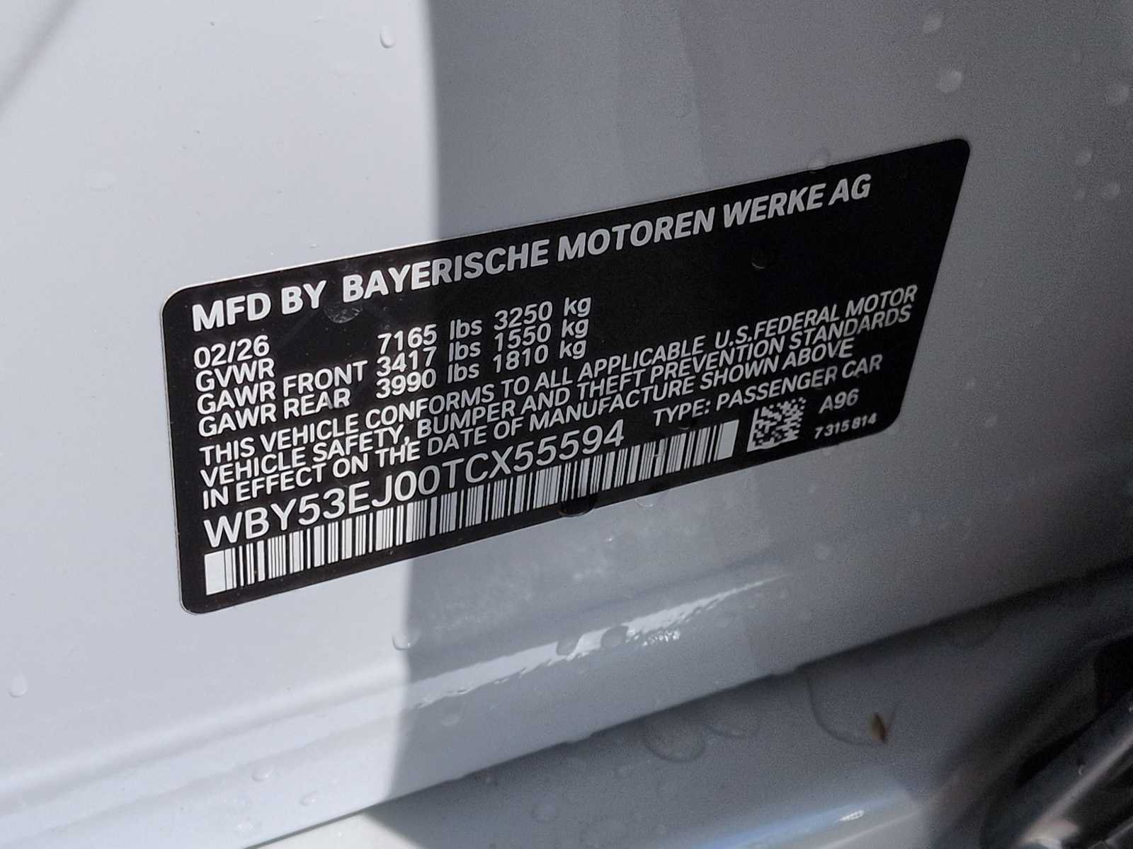 New 2026 BMW i7 xDrive60 w/ Executive Package AWD/4WD image 38