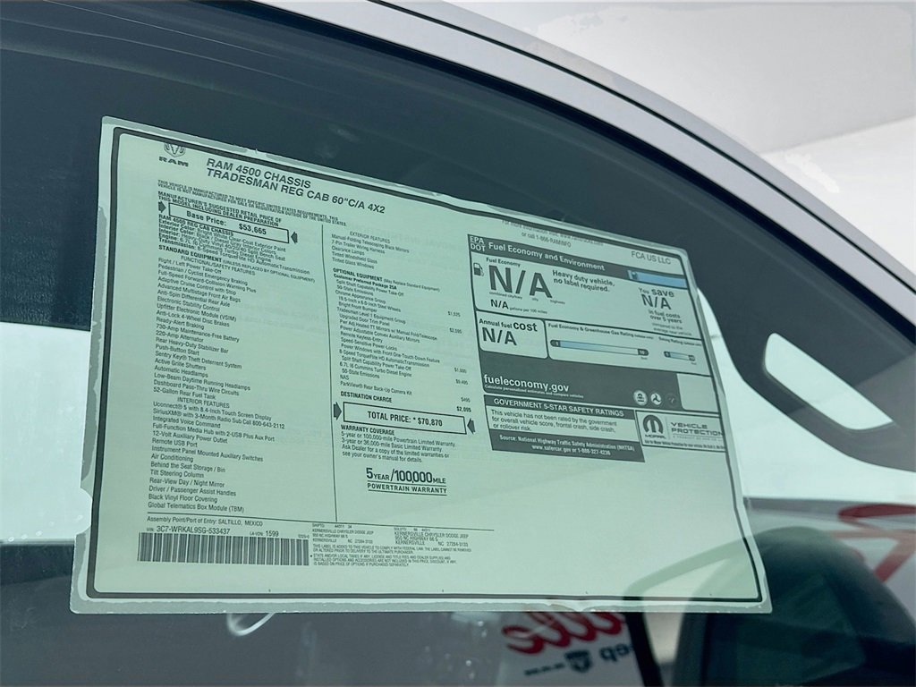 New 2025 RAM 4500 Tradesman image 19