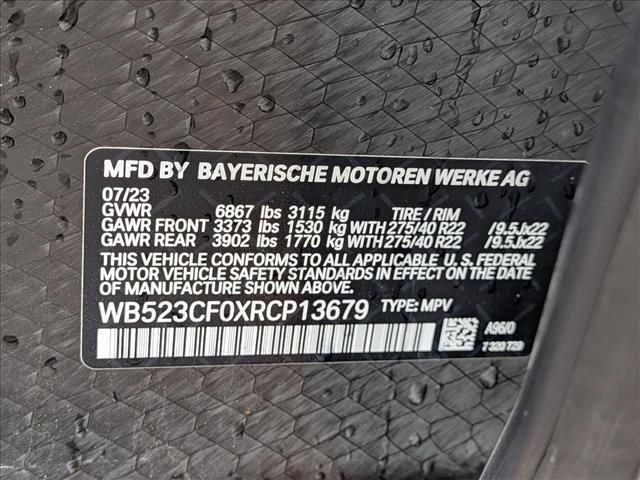Used 2024 BMW iX xDrive50 w/ Sport Package AWD/4WD image 24