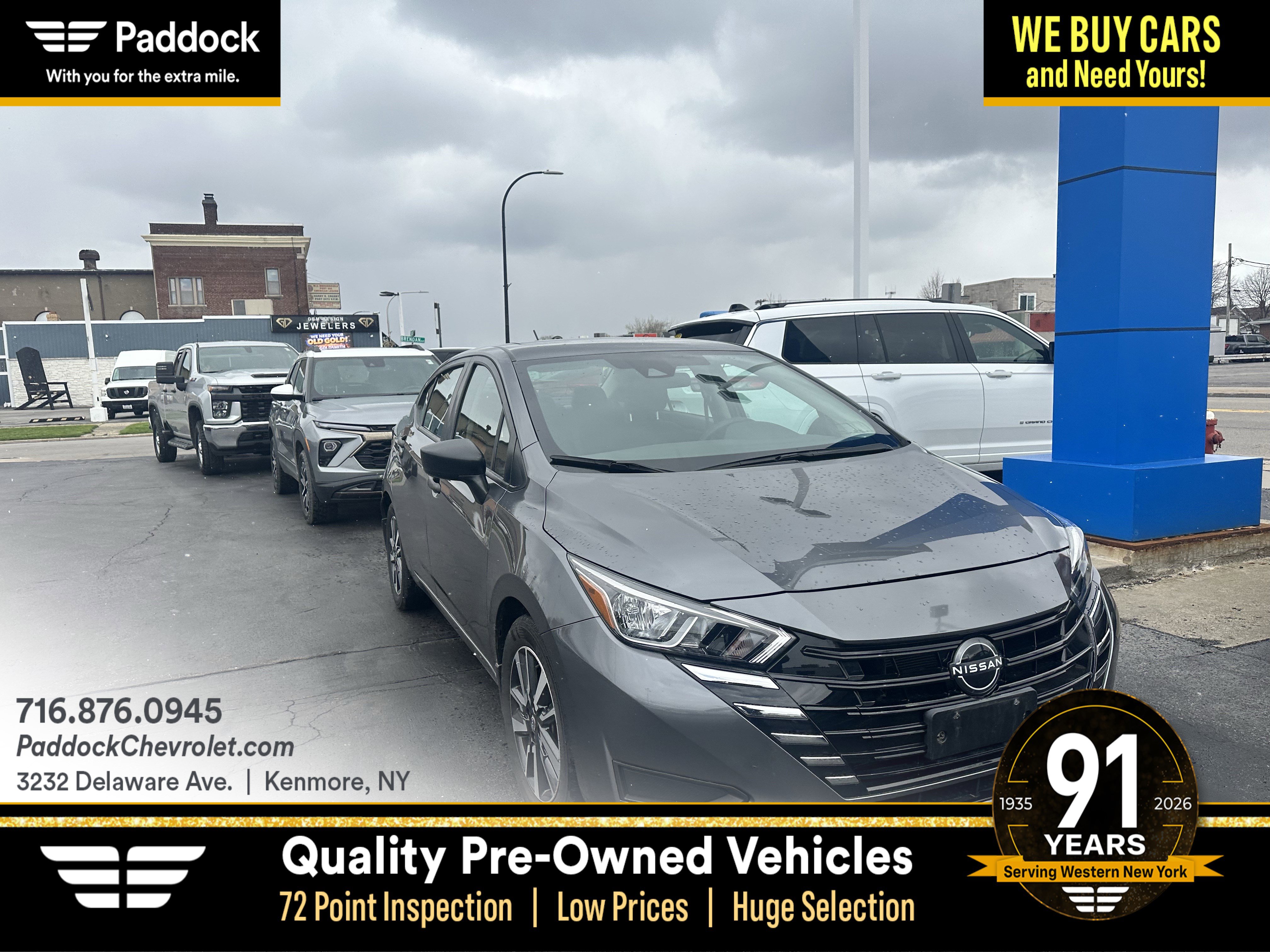 Used 2024 Nissan Versa S w/ S Plus Package