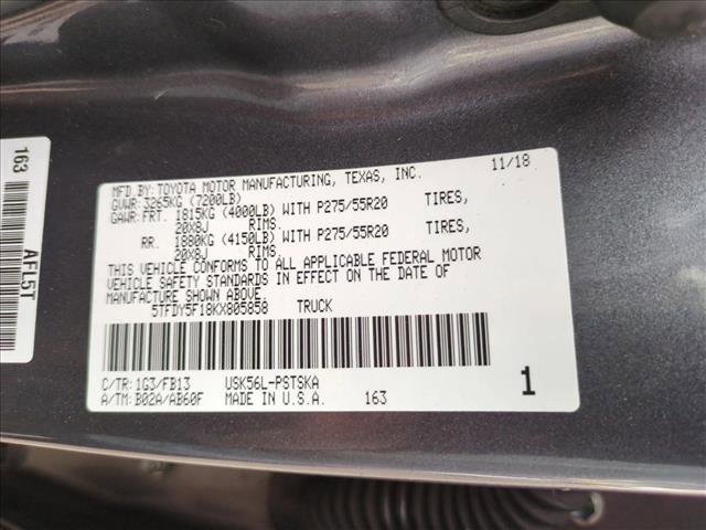 Used 2019 Toyota Tundra SR5 w/ TRD Sport Package AWD/4WD image 26
