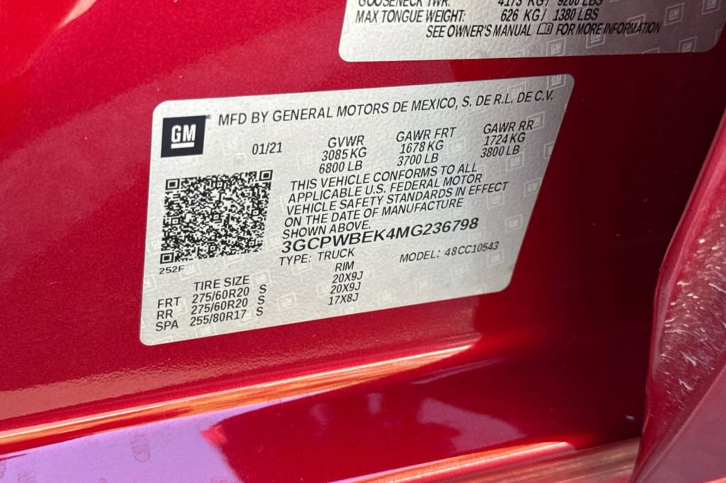 Used 2021 Chevrolet Silverado 1500 Custom RWD image 27