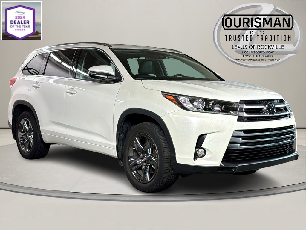 Used 2017 Toyota Highlander Limited Platinum