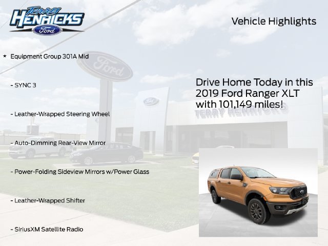 Used 2019 Ford Ranger XLT w/ Equipment Group 301A Mid AWD/4WD image 4