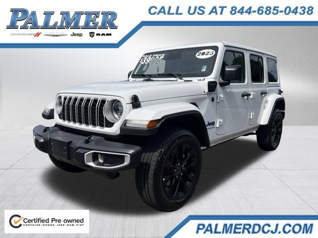Certified 2025 Jeep Wrangler Unlimited Sahara w/ Safety Group