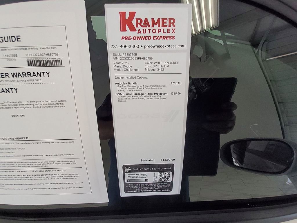 Used 2023 Dodge Challenger SRT Hellcat image 35