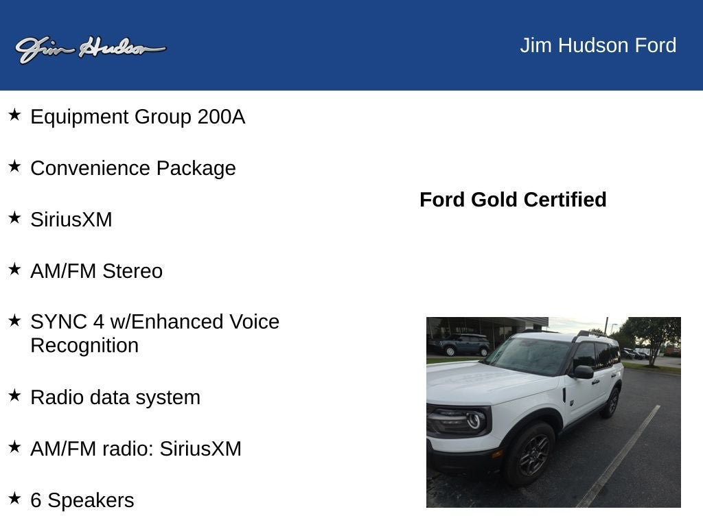 Used 2025 Ford Bronco Sport Big Bend w/ Convenience Package AWD/4WD image 11