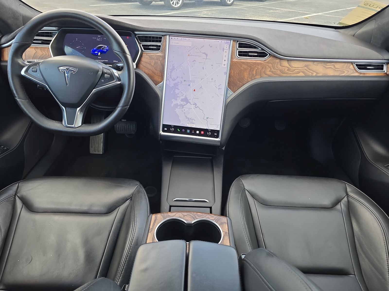 Used 2016 Tesla Model S 75D AWD/4WD image 9