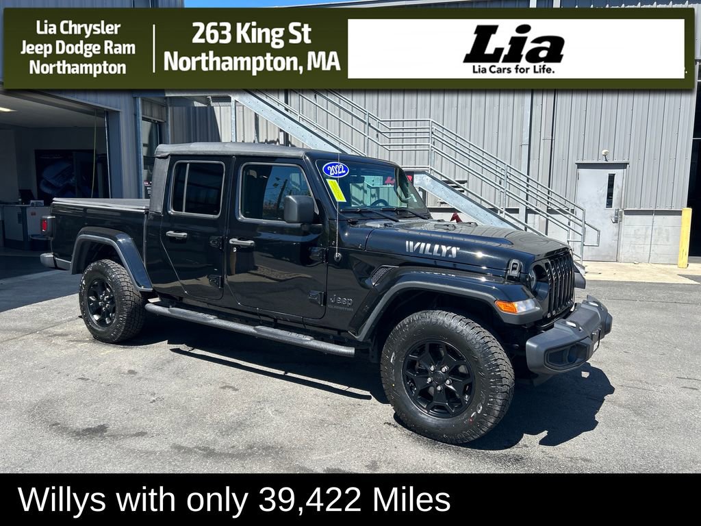 Used 2022 Jeep Gladiator Willys AWD/4WD image 1