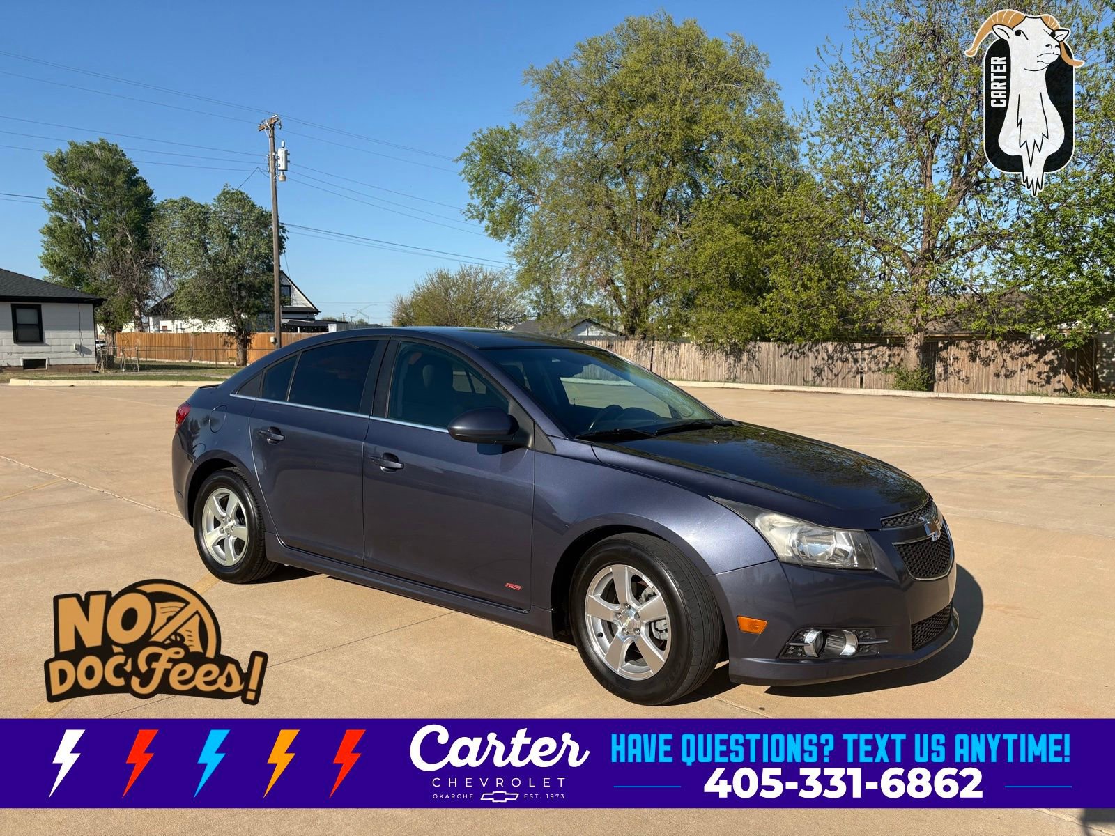 Used 2014 Chevrolet Cruze LT w/ RS Package FWD image 1