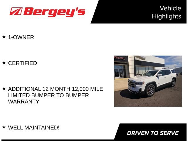 Used 2023 GMC Acadia SLT w/ Preferred Package FWD image 4