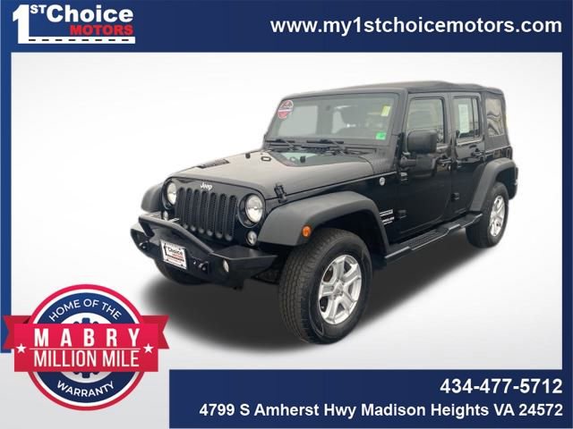 Used 2016 Jeep Wrangler Unlimited Sport w/ Connectivity Group image 1