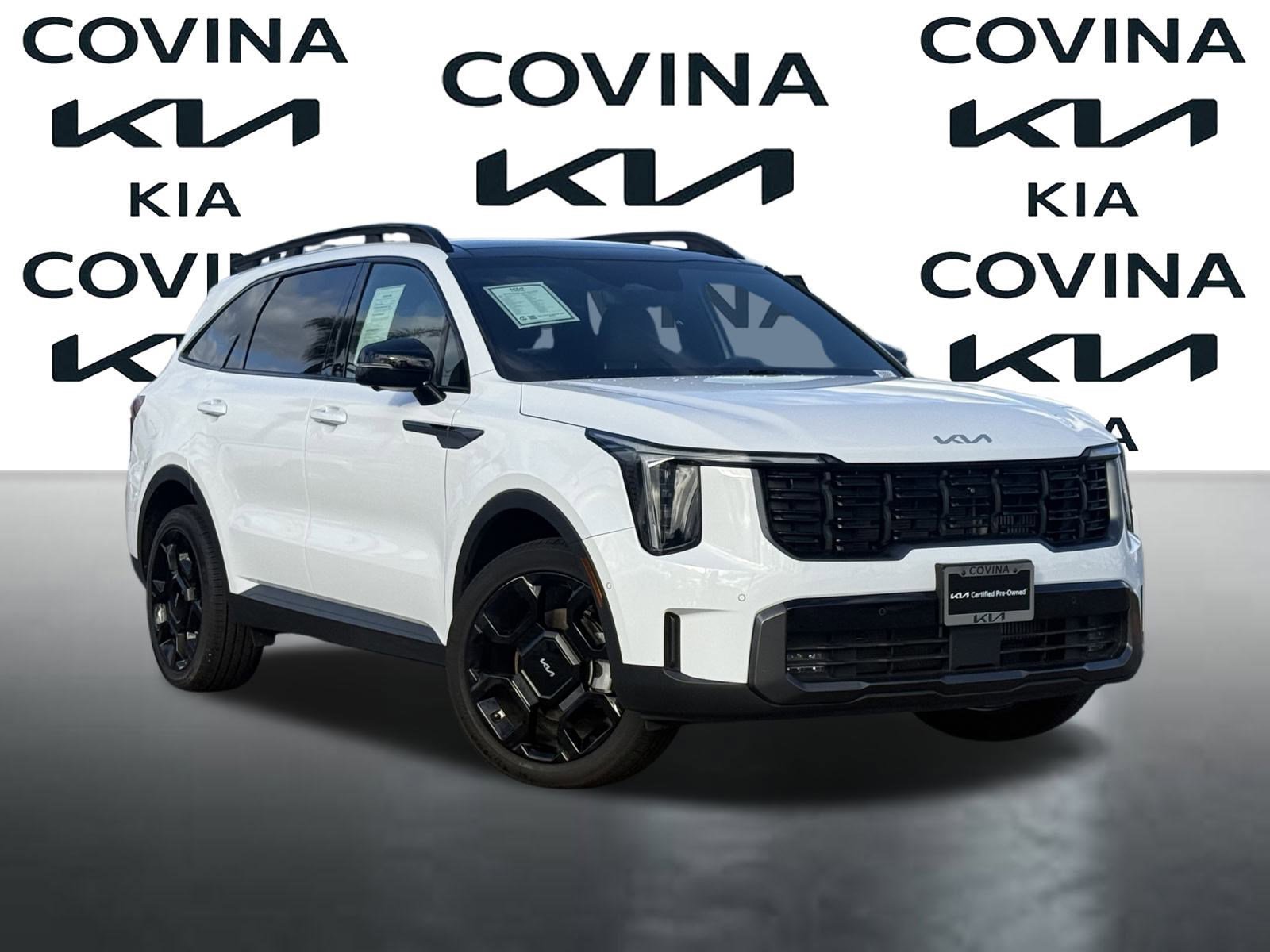 Certified 2024 Kia Sorento SX Prestige w/ Olive Brown Leather Package