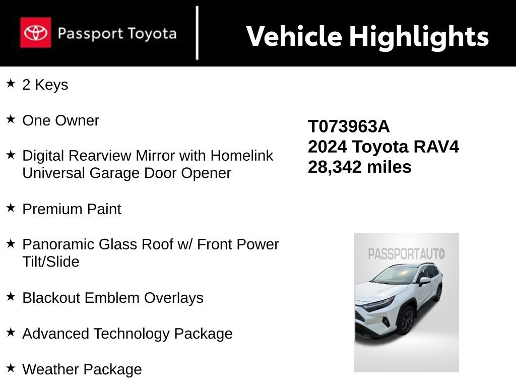 Certified 2024 Toyota RAV4 Limited w/ Advanced Technology Package AWD/4WD image 11
