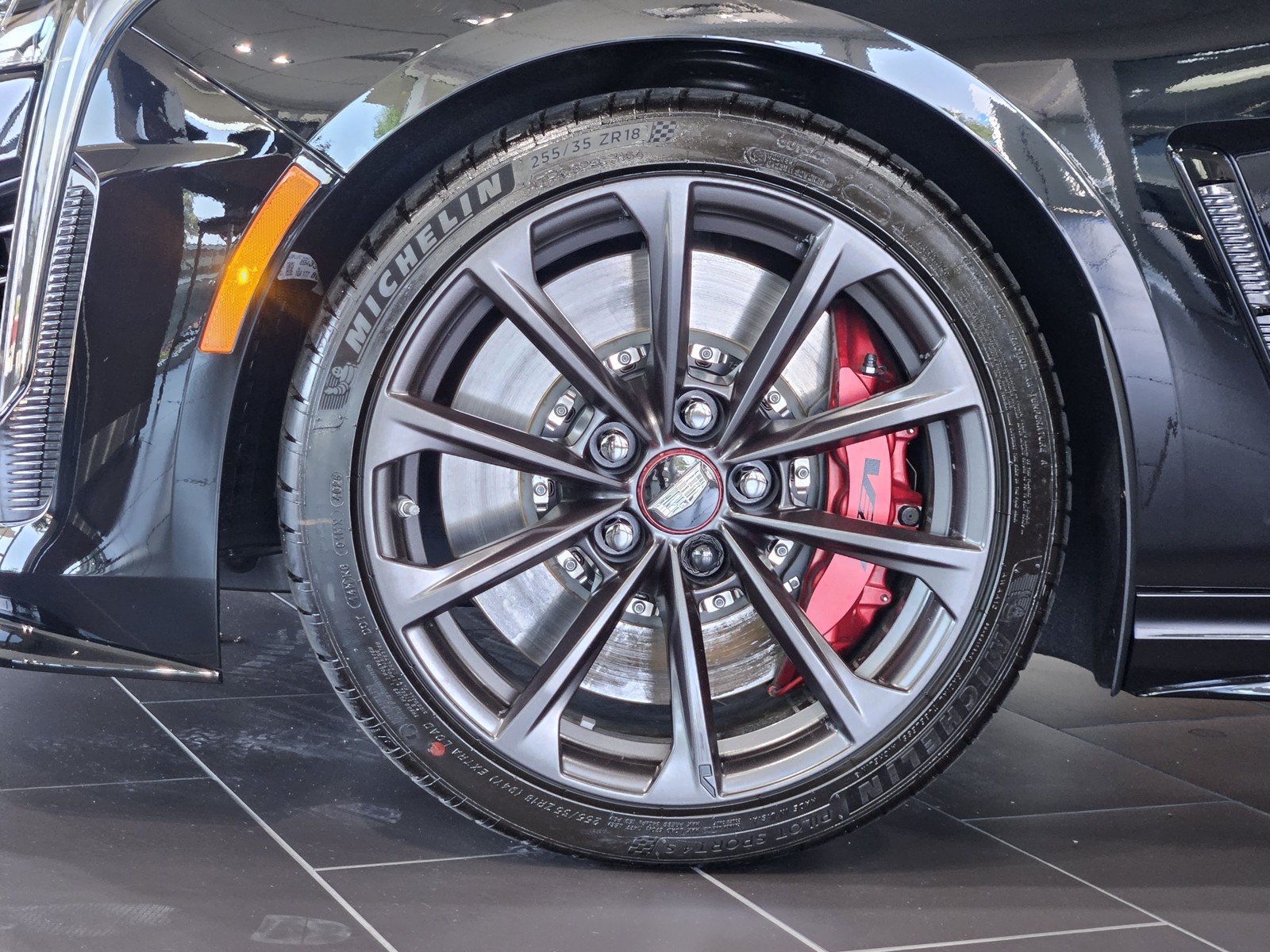 New 2026 Cadillac CT4 V Blackwing w/ LPO, Red Accent Package RWD image 7