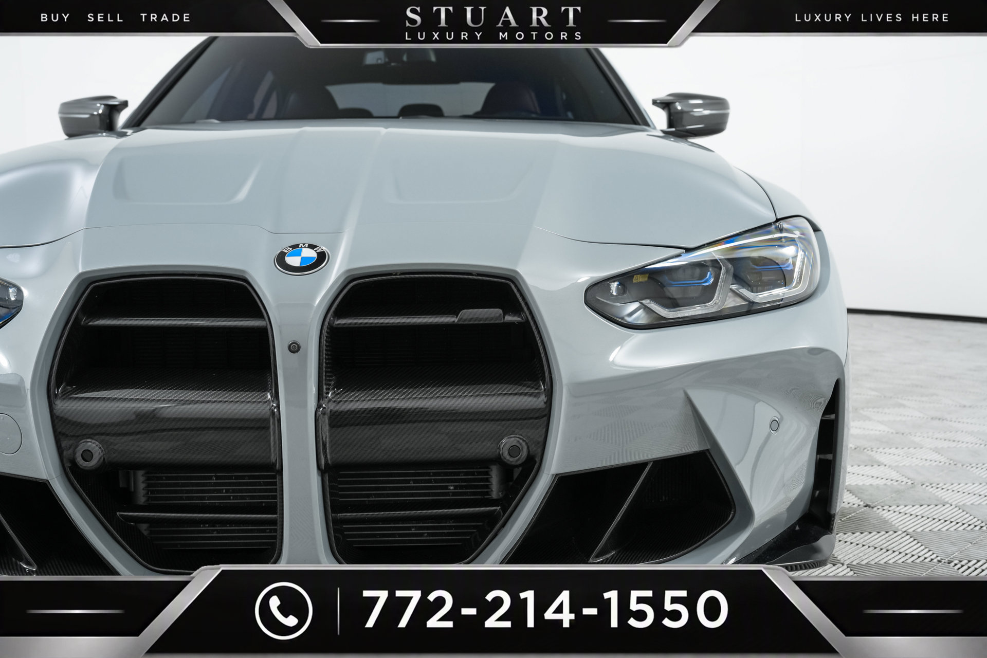 Used 2024 BMW M3 Competition w/ M Carbon Exterior Package AWD/4WD image 45