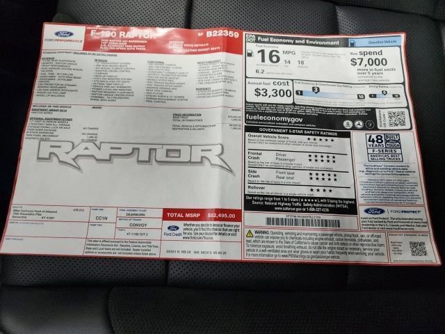Used 2025 Ford F150 Raptor image 56