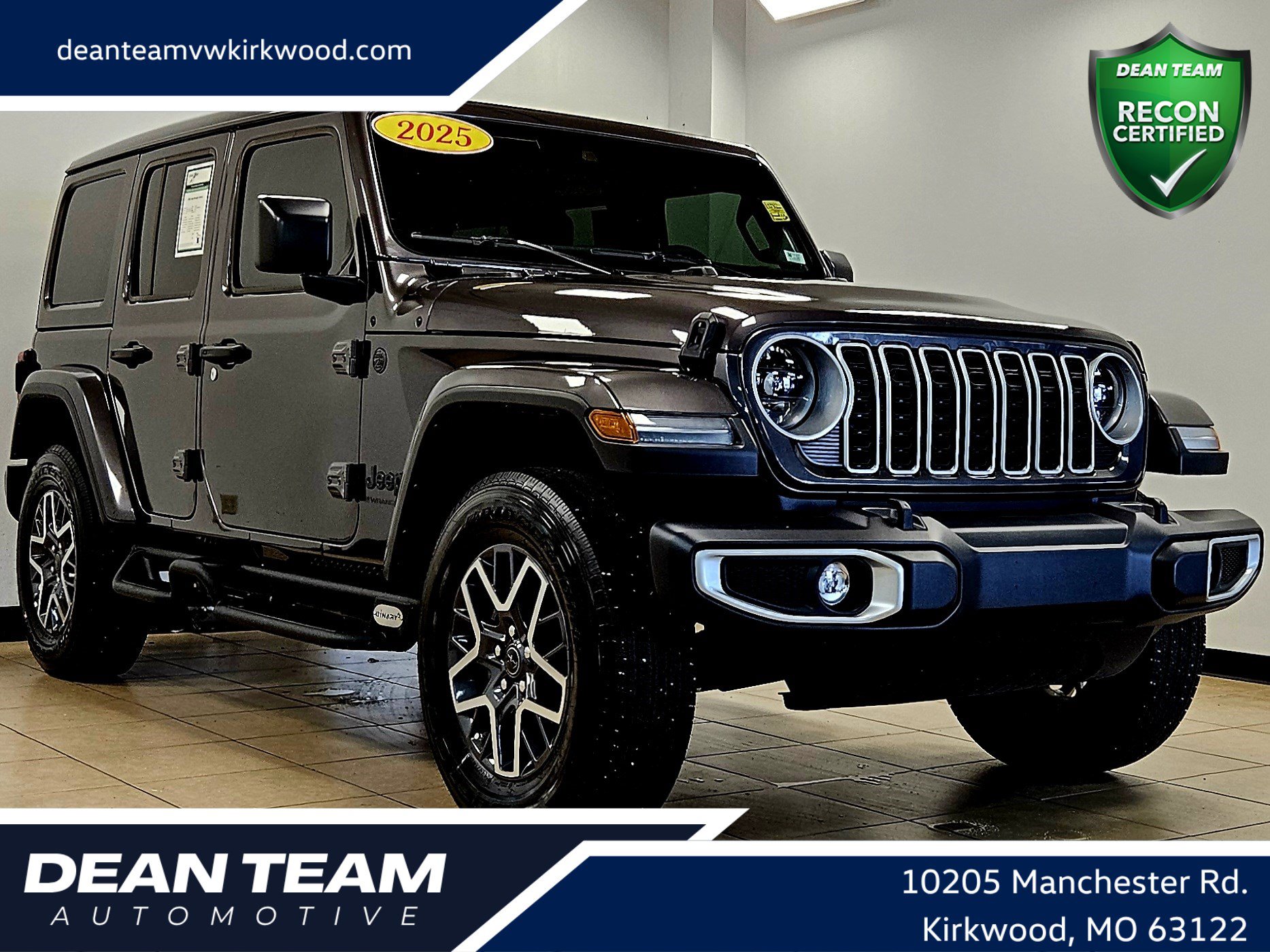 Used 2025 Jeep Wrangler Unlimited Sahara AWD/4WD image 1