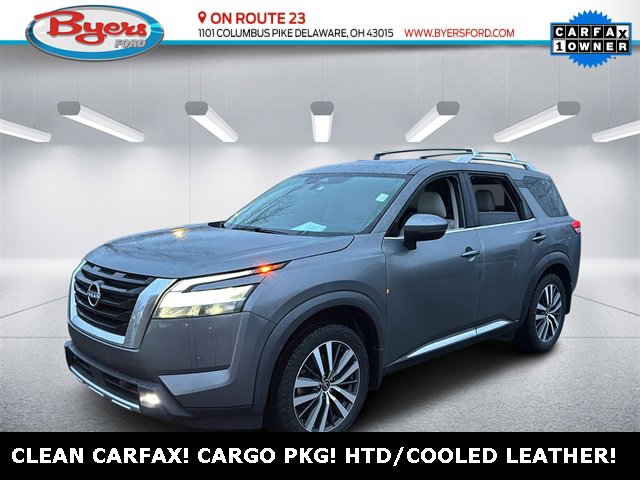 Used 2022 Nissan Pathfinder Platinum w/ Cargo Package image 1