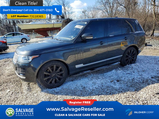 Used 2017 Land Rover Range Rover HSE image 1