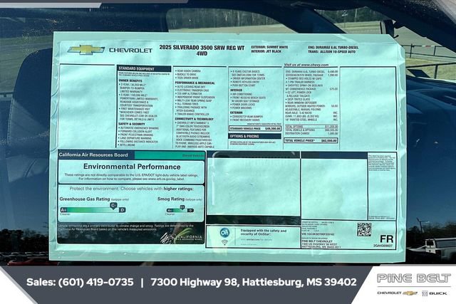 New 2025 Chevrolet Silverado 3500 W/T image 11