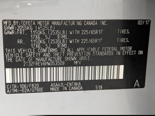Used 2017 Toyota RAV4 LE FWD image 27