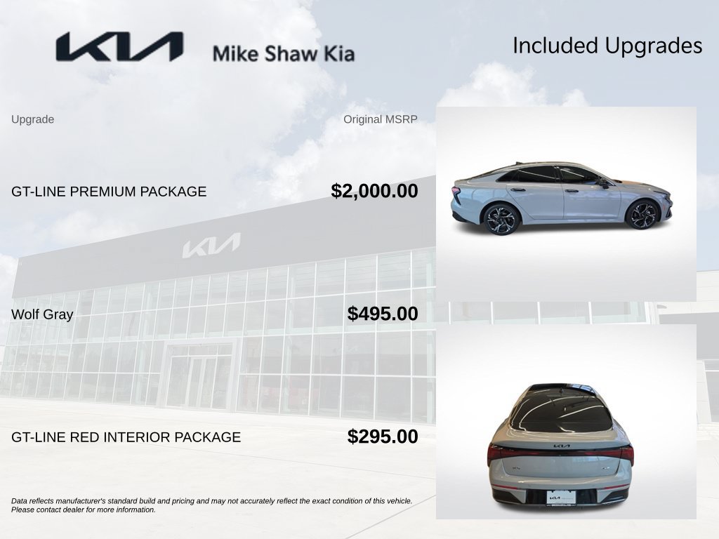 Certified 2025 Kia K5 GT-Line w/ GT-Line Premium Package FWD image 6