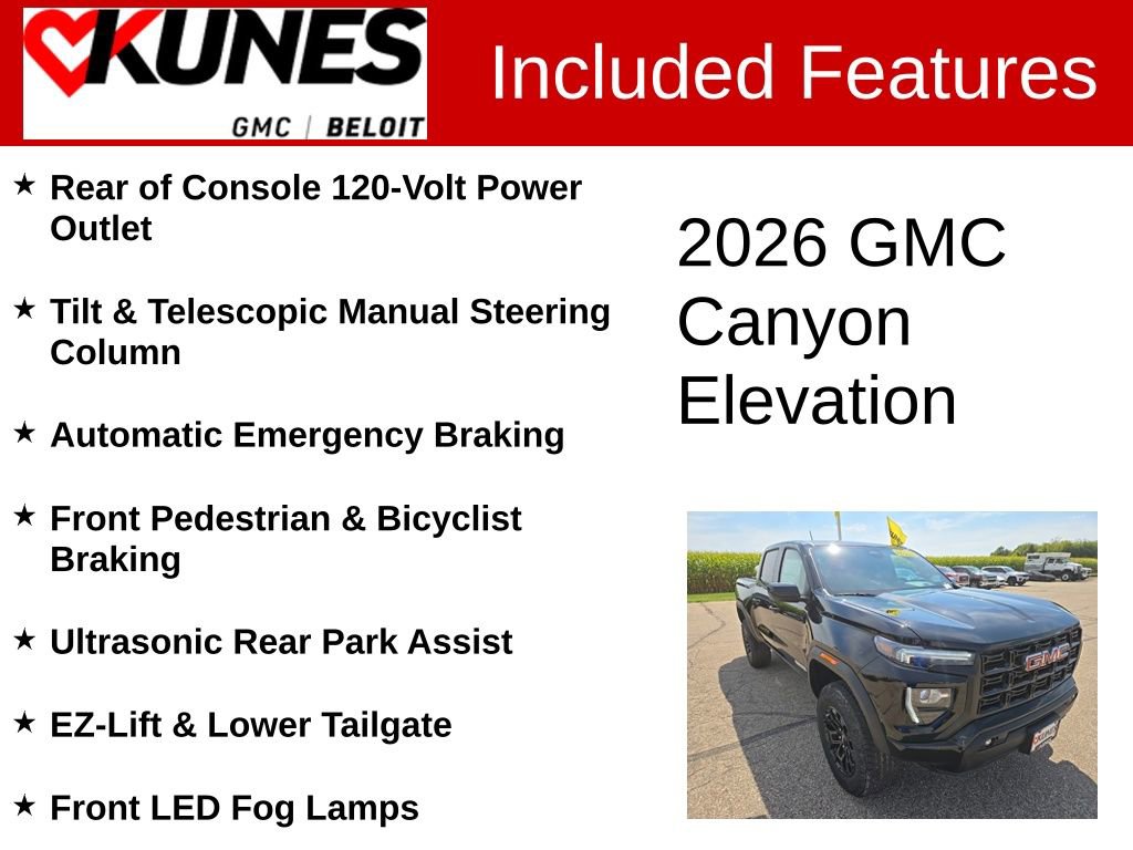 New 2026 GMC Canyon Elevation image 3