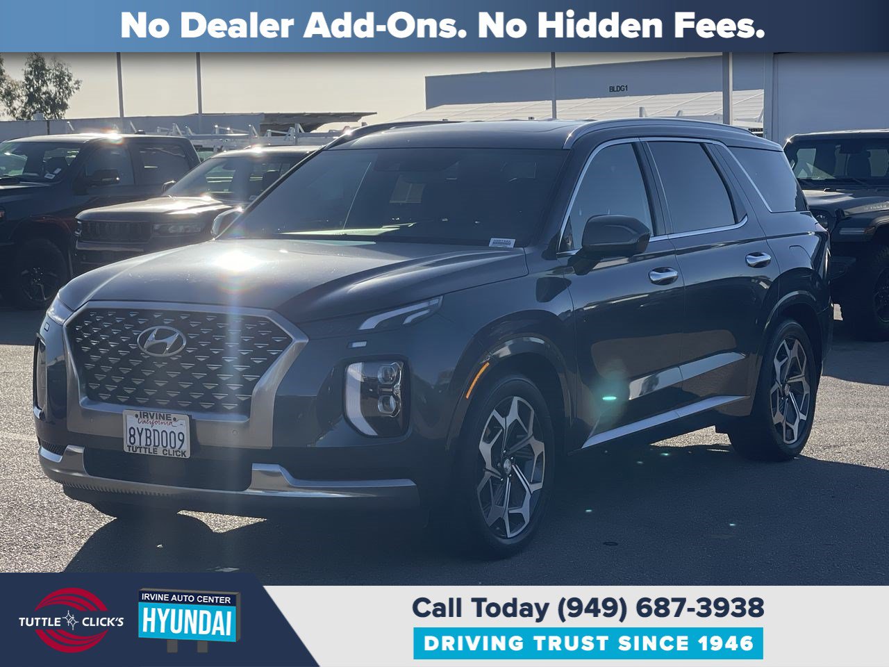 Certified 2022 Hyundai Palisade Calligraphy w/ Cargo Package AWD/4WD image 3