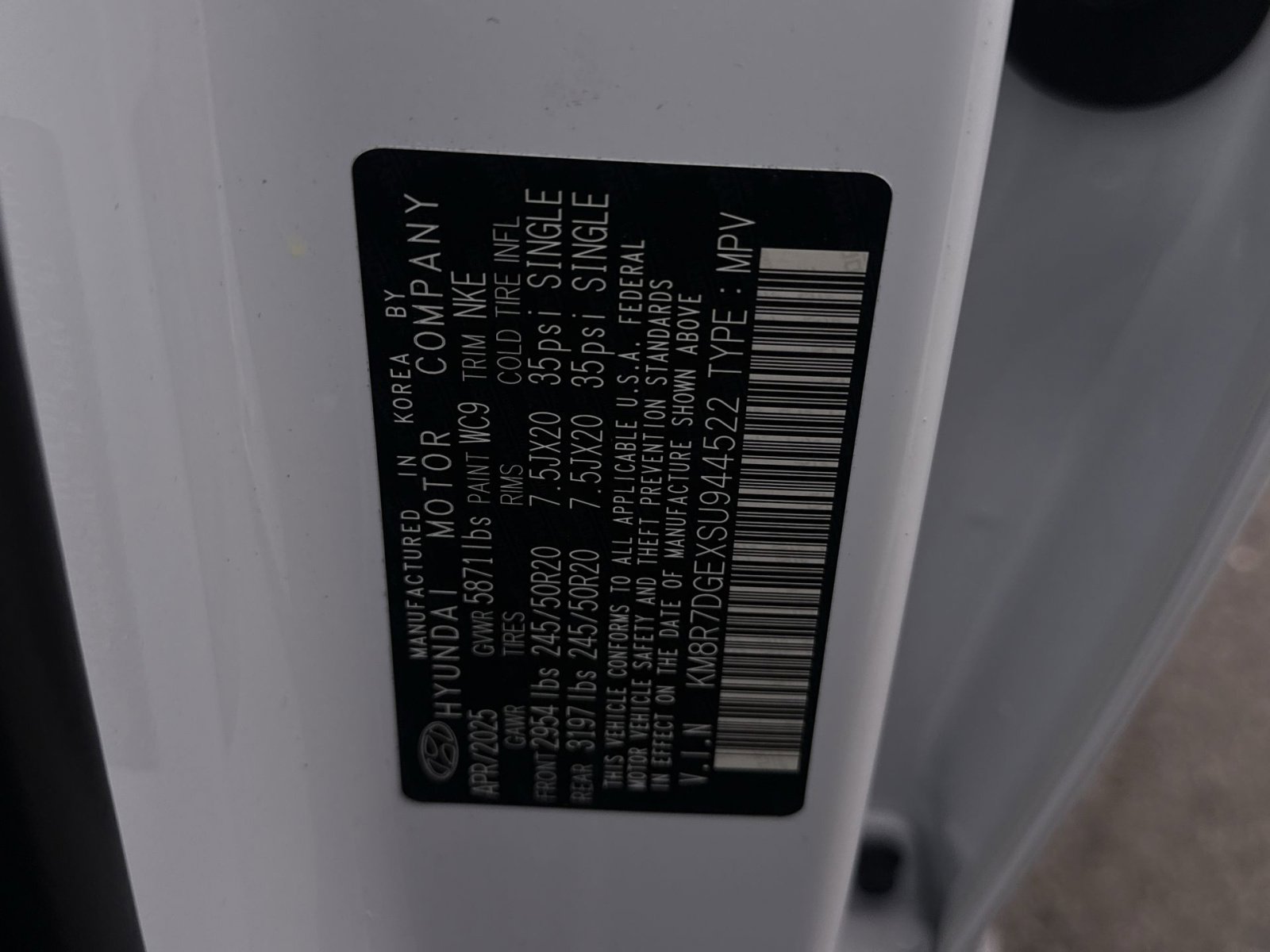 Used 2025 Hyundai Palisade Calligraphy AWD/4WD image 30