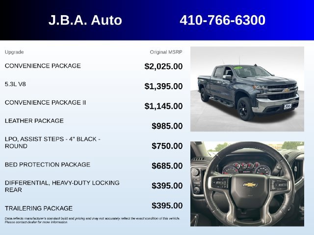 Used 2020 Chevrolet Silverado 1500 LT w/ Convenience Package AWD/4WD image 5
