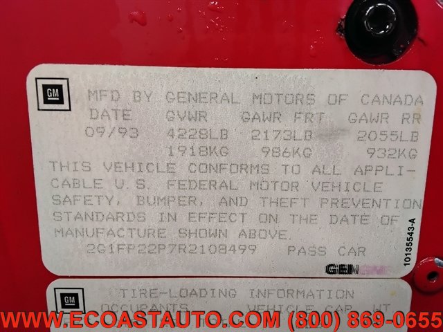 Used 1994 Chevrolet Camaro Z28 image 17