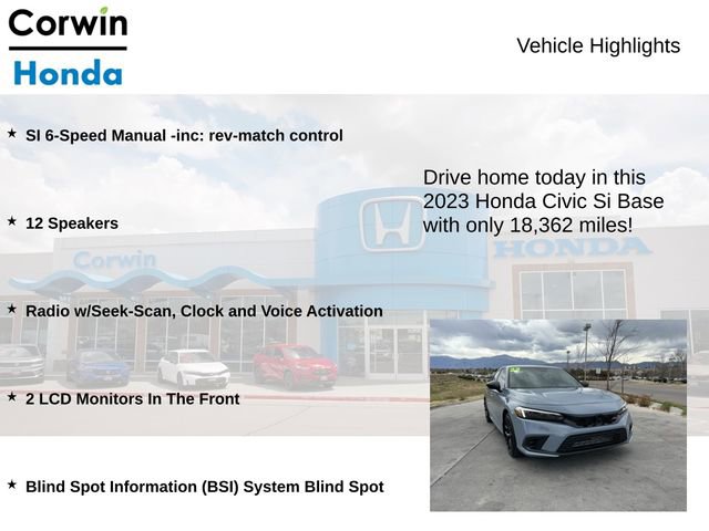 Used 2023 Honda Civic Si image 6