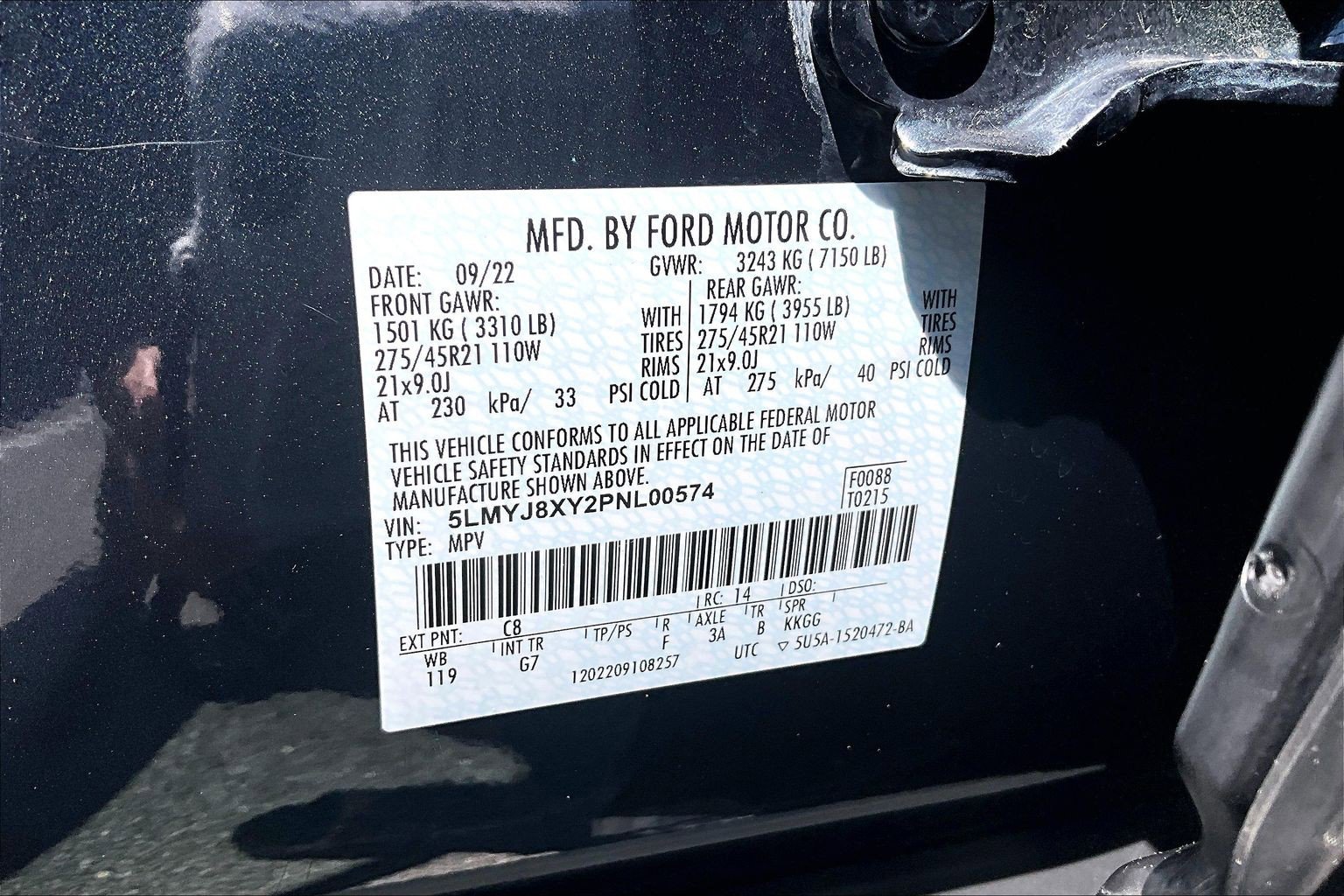 Used 2023 Lincoln Aviator Grand Touring w/ Equipment Group 301A image 18
