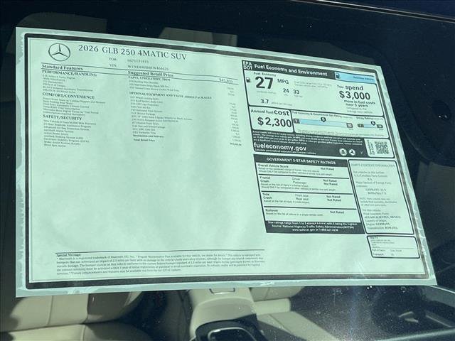 New 2026 Mercedes-Benz GLB 250 4MATIC image 18