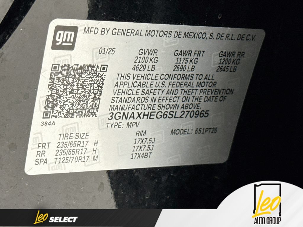 Used 2025 Chevrolet Equinox LT w/ Convenience Package II FWD image 35