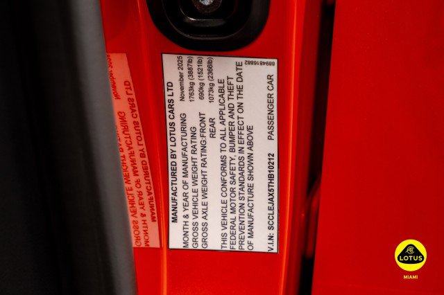 New 2026 Lotus Emira V6 SE image 52