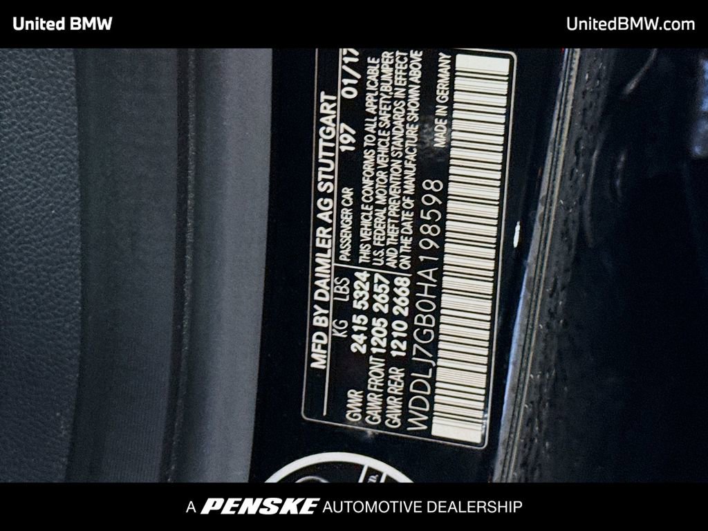 Used 2017 Mercedes-Benz CLS 63 AMG S-Model image 15