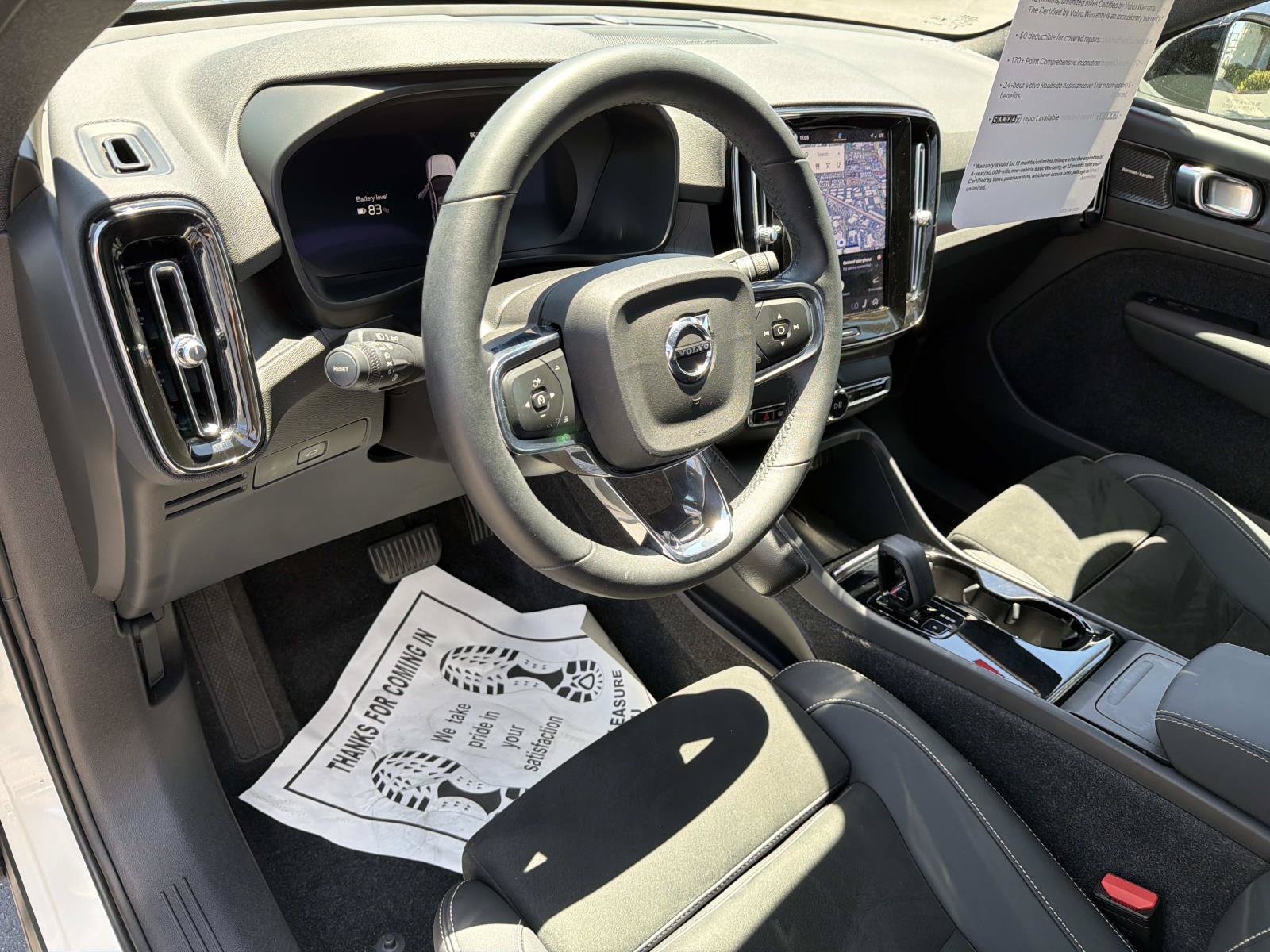 Certified 2023 Volvo C40 P8 Recharge Ultimate AWD/4WD image 9
