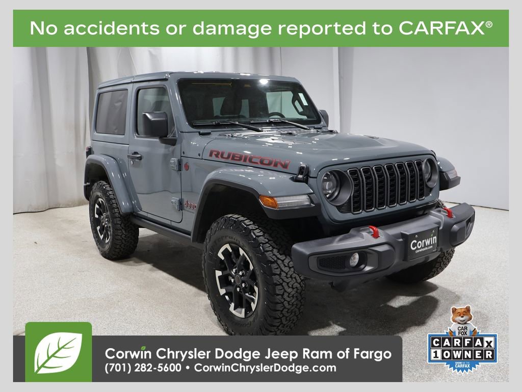 Used 2025 Jeep Wrangler Rubicon w/ Convenience Group AWD/4WD image 1