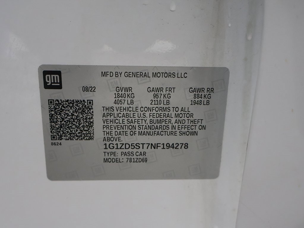 Used 2022 Chevrolet Malibu LT image 45