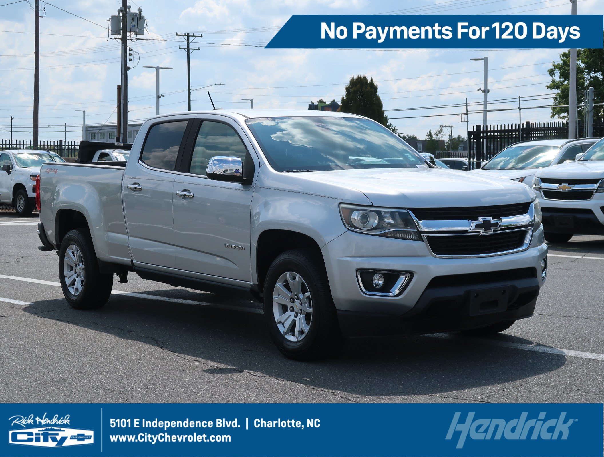 Used 2019 Chevrolet Colorado LT w/ Luxury Package, Chrome AWD/4WD image 1