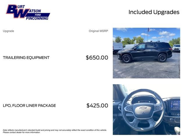 Used 2023 Chevrolet Traverse RS w/ LPO, Floor Liner Package FWD video 3