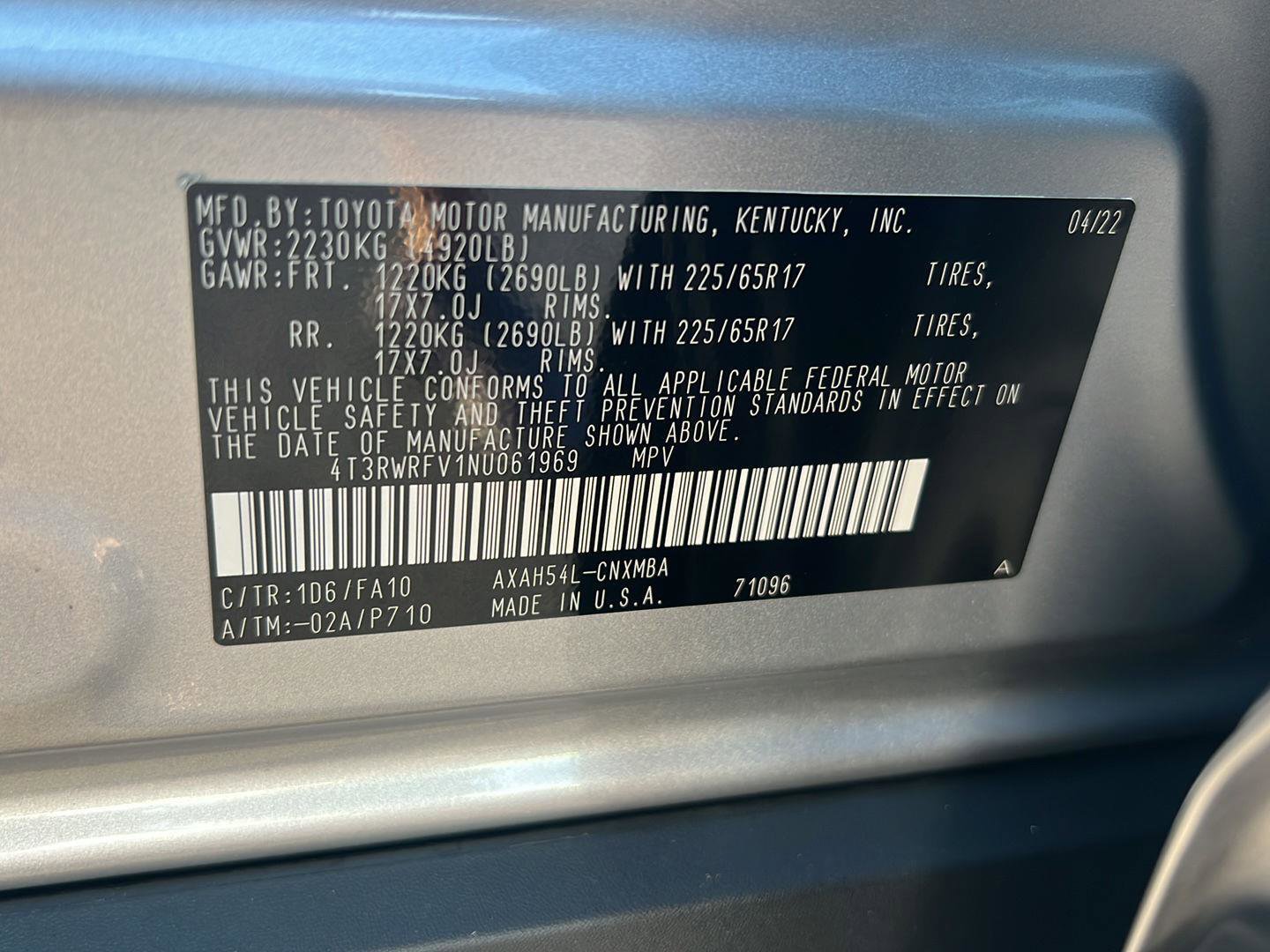Certified 2022 Toyota RAV4 XLE image 37