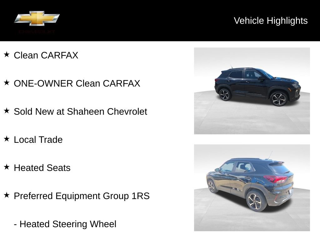 Used 2022 Chevrolet TrailBlazer RS w/ Technology Package AWD/4WD image 18
