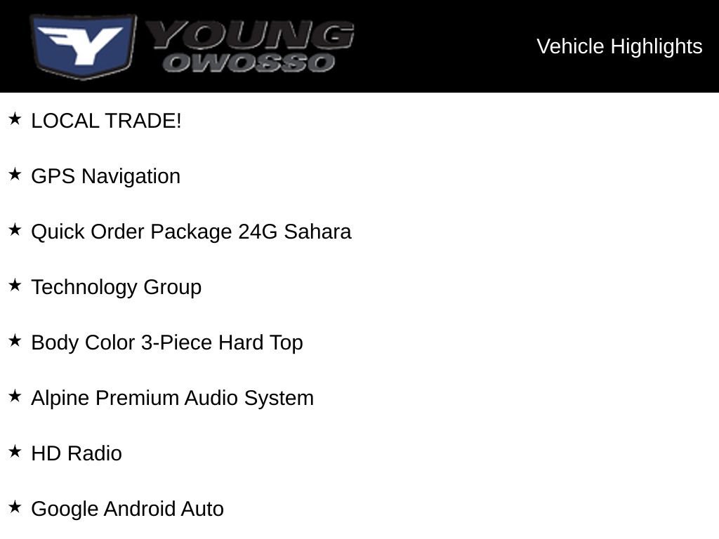 Used 2024 Jeep Wrangler Unlimited Sahara w/ Technology Group AWD/4WD image 5