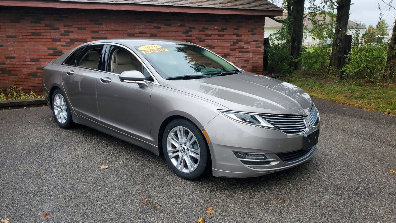 Used 2016 Lincoln MKZ Hybrid w/ Equipment Group 500A Select image 1