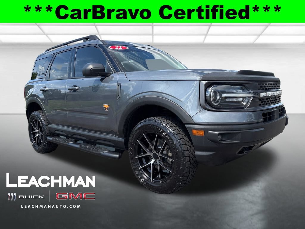 Used 2022 Ford Bronco Sport Badlands w/ Premium Package AWD/4WD video 1