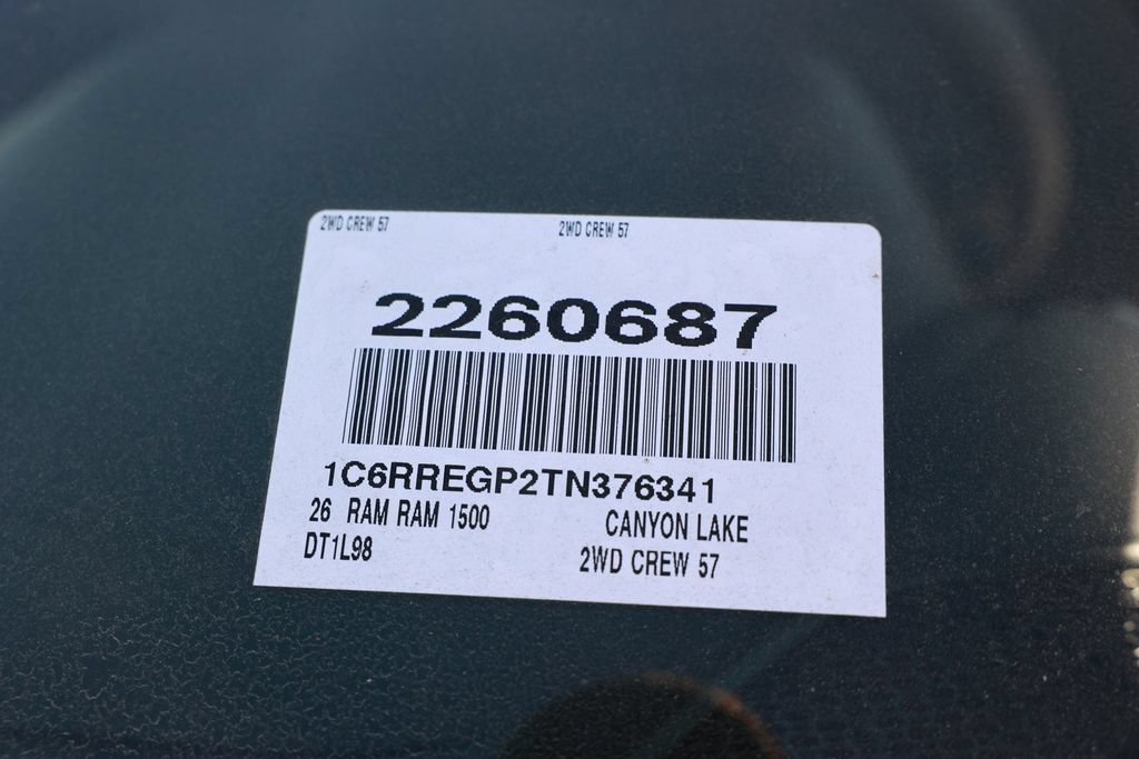 New 2026 RAM 1500 Tradesman RWD image 38