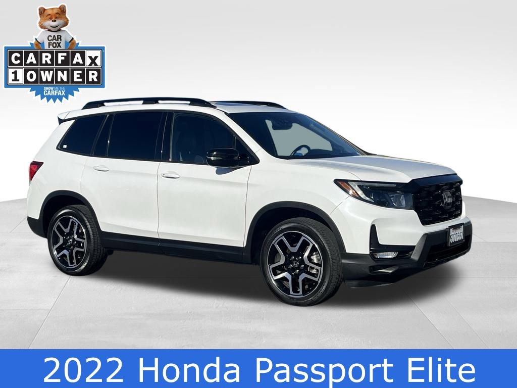 Certified 2022 Honda Passport Elite image 1